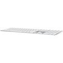 Apple Magic Wireless Keyboard BG with Numeric Keypad - безжична клавиатура за iPad и MacBook (сребрист-бял)  3