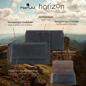 Honju Horizon Belt Leather Case HHAPPLE - кожен (естествена кожа) калъф за iPhone X/XS, iPhone 8 Plus, iPhone 7 Plus, Galaxy S8 Plus, Note 8, LG G6, Huawei P10 и смартфони до 5.5 инча 9