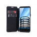 JT Berlin Folio Case - хоризонтален кожен (веган кожа) калъф тип портфейл за Samsung Galaxy S8 (черен) 5