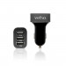 Veho Car Charger USB 5.1A - зарядно за кола (5.1 Ампера) с 3 USB изхода за смартфони и таблети (черен) 1