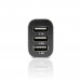 Veho Car Charger USB 5.1A - зарядно за кола (5.1 Ампера) с 3 USB изхода за смартфони и таблети (черен) 4