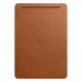 Apple Leather Sleeve - оригинален кожен калъф, тип джоб и отделение за Apple Pencil за iPad Pro 10.5 (2017) (светлокафяв)	 3