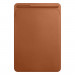 Apple Leather Sleeve - оригинален кожен калъф, тип джоб и отделение за Apple Pencil за iPad Pro 10.5 (2017) (светлокафяв)	 2