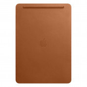 Apple Leather Sleeve - оригинален кожен калъф, тип джоб и отделение за Apple Pencil за iPad Pro 12.9 (2015), iPad Pro 12.9 (2017) (тъмнокафяв) 1