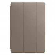 Apple Leather Smart Cover - оригинално кожено покритие за iPad 7 (2019), iPad Air 3 (2019), iPad Pro 10.5 (2017) (тъмнокафяв) 