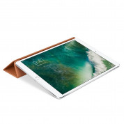 Apple Leather Smart Cover - оригинално кожено покритие за iPad 7 (2019), iPad 8 (2020), iPad 9 (2021), Pad Air 3 (2019), iPad Pro 10.5 (2017) (светлокафяв)  3