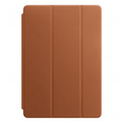 Apple Leather Smart Cover - оригинално кожено покритие за iPad 7 (2019), iPad 8 (2020), iPad 9 (2021), Pad Air 3 (2019), iPad Pro 10.5 (2017) (светлокафяв) 
