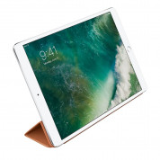 Apple Leather Smart Cover - оригинално кожено покритие за iPad 7 (2019), iPad 8 (2020), iPad 9 (2021), Pad Air 3 (2019), iPad Pro 10.5 (2017) (светлокафяв)  2