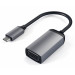 Satechi Aluminum USB-C to VGA Adapter - адаптер за свързване от USB-C към VGA (тъмносив) 1