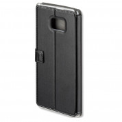 4smarts Supremo Book Flip Case - кожен калъф с поставка и отделение за кр. карта за Samsung Galaxy Note 8 (черен) 1