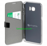 4smarts Supremo Book Flip Case - кожен калъф с поставка и отделение за кр. карта за Samsung Galaxy Note 8 (черен) 3