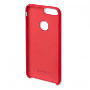 4smarts Cupertino Silicone Case - тънък силиконов (TPU) калъф за iPhone XS, iPhone X (червен) 1