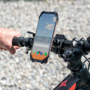 4smarts Bar Mount UltiMag Bikemag - универсална магнитна поставка за колело за смартфони (сребриста) 4