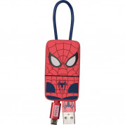 USB Tribe Marvel Spiderman Micro USB Keyline - кабел тип ключодържател за всички устройства с MicroUSB (22 см)  2