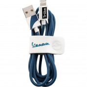 USB Tribe Vespa Biancospino Lightning Cable - сертифициран Lightning кабел за iPhone, iPad и iPod с Lightning  (120 см) 