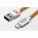 USB Tribe Star Wars BB-8 Lightning Cable - сертифициран Lightning кабел за iPhone, iPad и iPod с Lightning  (120 см)  2
