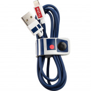 USB Tribe Star Wars R2D2 Lightning Cable - сертифициран Lightning кабел за iPhone, iPad и iPod с Lightning  (120 см)  1