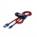 USB Tribe DC Movie Superman Lightning Cable - сертифициран Lightning кабел за iPhone, iPad и iPod с Lightning  (120 см)  1