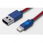 USB Tribe DC Movie Superman Lightning Cable - сертифициран Lightning кабел за iPhone, iPad и iPod с Lightning  (120 см)  1