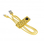 USB Tribe Minions Tom Lightning Cable - сертифициран Lightning кабел за iPhone, iPad и iPod с Lightning  (120 см) 