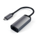 Satechi Aluminum USB-C to Ethernet Adapter - адаптер за свързване от USB-C към Ethernet (тъмносив) 1