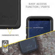 Otterbox Defender Case - изключителна защита за Samsung Galaxy S8 (черен) 5