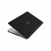Tucano Nido Hard Shell Case - матиран предпазен кейс за MacBook Pro 15 Touch Bar (модели от 2016 до 2020 година) (черен-прозрачен)
