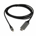 4smarts Basic USB-C to HDMI 4K Cable - кабел за свързване от USB-C към HDMI за Samsung, Huawei и смартфони с USB-C (черен) 1