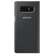 Samsung LED View Cover EF-NN950PB - оригинален калъф през който виждате информация от дисплея за Samsung Galaxy Note 8 (черен) 1