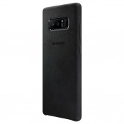 Samsung Alcantara Cover EF-XN950AB - оригинален кейс от алкантара за Samsung Galaxy Note 8 (черен) 1