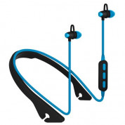 Platinet In-Ear Sport Bluetooth 4.1 Headset PM1065 - безжични спортни блутут слушалки за мобилни устройства (черен-син)