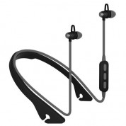 Platinet In-Ear Sport Bluetooth 4.1 Headset PM1065 - безжични спортни блутут слушалки за мобилни устройства (черен-сив)