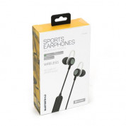 Platinet In-Ear Sport Bluetooth 4.2 Headset PM1068 - безжични спортни блутут слушалки за мобилни устройства (черен) 1