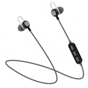 Platinet In-Ear Sport Bluetooth 4.2 Headset PM1068 - безжични спортни блутут слушалки за мобилни устройства (черен-сив)