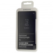 Samsung Clear View Stand Cover EF-ZN950CB - оригинален кейс с поставка, през който виждате информация от дисплея за Samsung Galaxy Note 8 (черен) 4