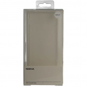 Nokia Slim Crystal Cover CC-101 - тънък силиконов (TPU) калъф за Nokia 6 (прозрачен) 1