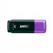 Emtec C500H USB 2.0 4GB - флаш памет 4GB (черен-лилав) 2