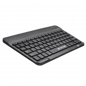 Tecknet Ultra Slim Bluetooth Keyboard X366 - безжична клавиатура за компютри и таблети с Bluetooth (черен) 4