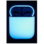 Elago Airpods Silicone Case (night glow blue)