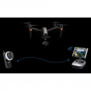 DJI Inspire 2 Plus X5S Zenmuse - комплект камера и дрон с контролер за управление от iPhone, iPod, iPad и Android устройства (черен)  17