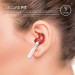 Elago Airpods EarPads - антибактериални силиконови калъфчета за Apple Airpods и Apple Airpods 2 (червен) (4 броя) 5