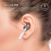 Elago Airpods EarPads - антибактериални силиконови калъфчета за Apple Airpods и Apple Airpods 2 (сив) (4 броя) 3