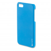 4smarts Hard Cover UltiMaG Vivid Vibes Case - полиуретанов кейс с метална пластина за магнитни поставки за iPhone SE (2022), iPhone SE (2020), iPhone 8, iPhone 7 (син)