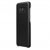 Mujjo Leather Case - кожен (естествена кожа) кейс за Samsung Galaxy S8 Plus (черен)
