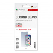 4smarts Second Glass - калено стъклено защитно покритие за дисплея на iPhone 11 Pro, iPhone XS, iPhone X (прозрачен) 2