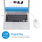Macally TurboC Mouse - USB-C оптична мишка за PC и Mac 4