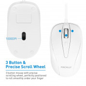 Macally TurboC Mouse - USB-C оптична мишка за PC и Mac 2