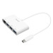 Macally 3.1 USB-C to USB-A Hub & Ethernet - USB хъб с 3 USB изхода и Ethernet порт за устройства с USB-C 1