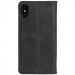 Krusell Sunne Folio Case - кожен калъф (ествествена кожа) тип портфейл за iPhone XS, iPhone X (черен) 5