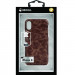 Krusell Tumba 2 Card Cover - кожен кейс (ествествена кожа) с 2 отделения за карти за iPhone XS, iPhone X (кафяв) 6